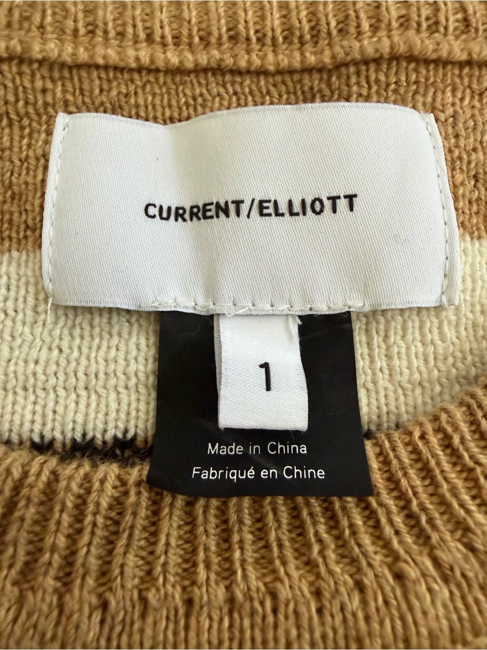 Current/Elliott Duvall Leopard Sweater Size 1 - Picture 7 of 10